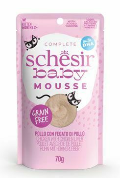 Schesir Cat pocket Kitten Lifestage Mousse chicken 70g