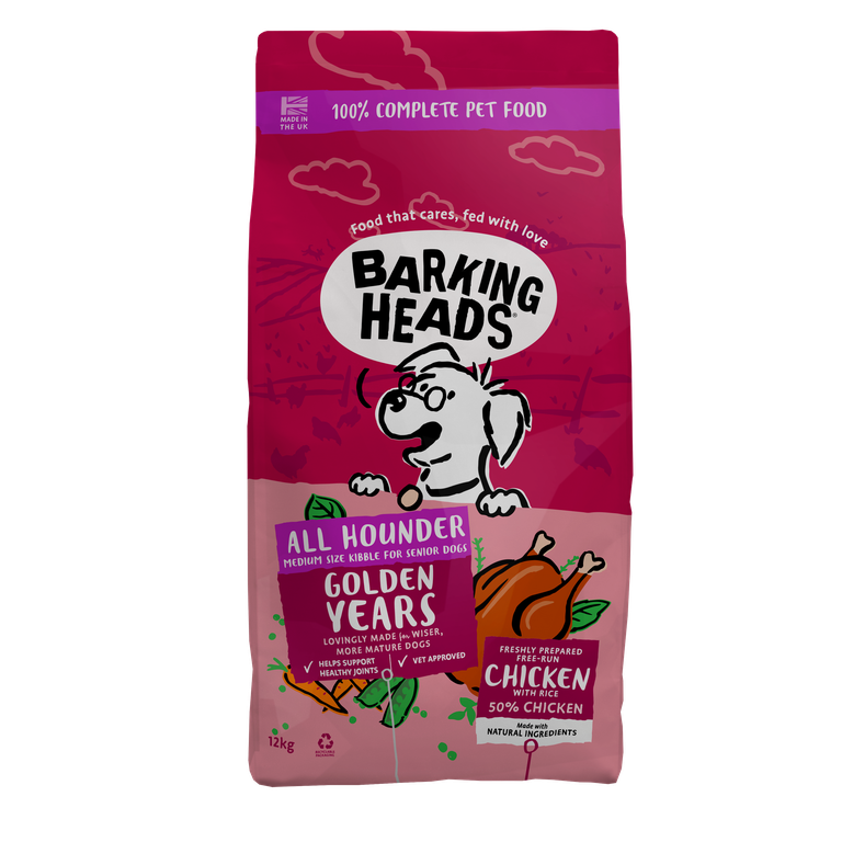 BARKING HEADS Golden Years NEW 2kg