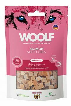 WOOLF Mäkké kocky Losos 100g