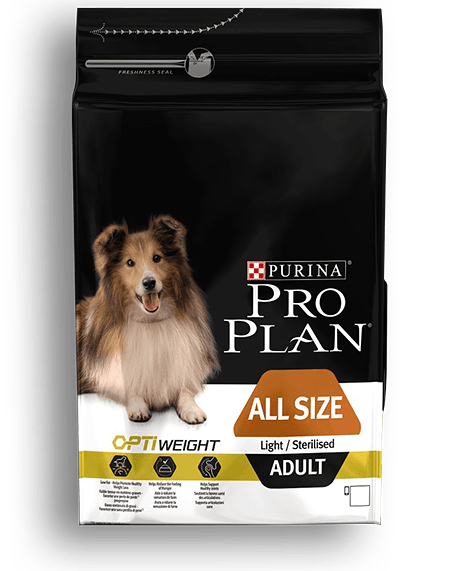 ProPlan Dog All Size Adult Light/Sterilised 3kg