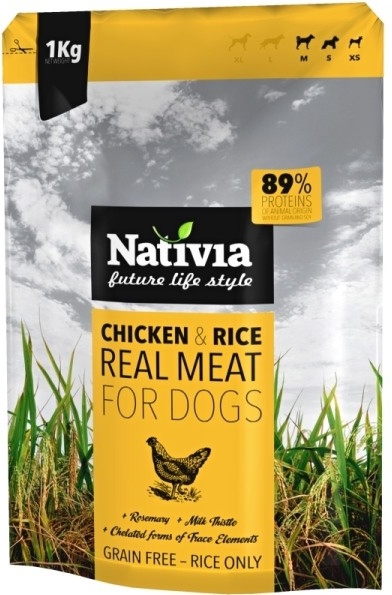 Nativia Real Meat Chicken&Rice 8kg