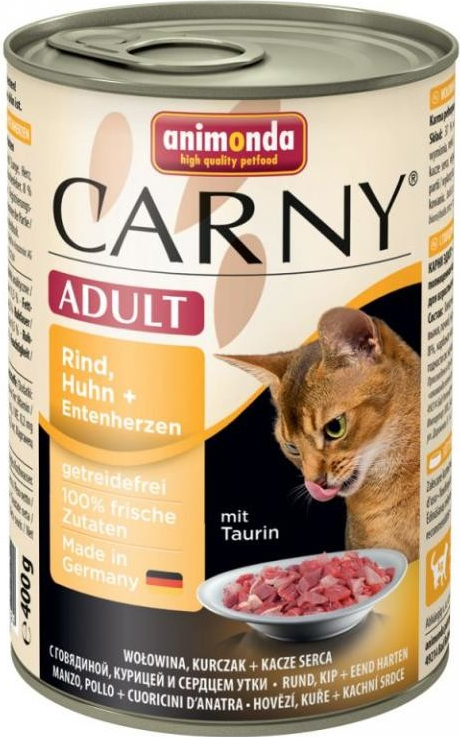 Animonda Cons. cat Adult hovädzie/kuracie/kačica 400g