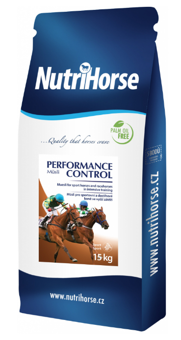 Nutri Horse Muesli Performance Control pre kone 15kgNOVINKA