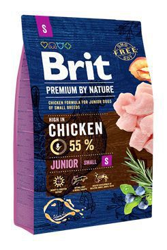 Brit Premium Dog by Nature Junior S 3kg