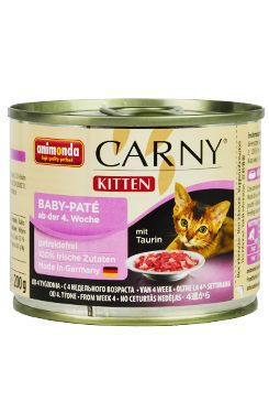 Animonda cons. cat Baby paté hovädzie/kuracie 200g