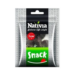 Nativia Pochúťka pre psov RAW SNACK 50g