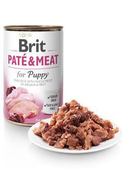 Brit Dog Cons Paté & Meat Puppy 800g