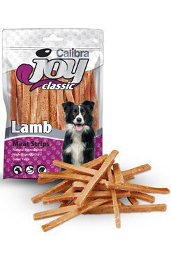 Calibra Joy Dog Classic Lamb Strips 80g NOVINKA