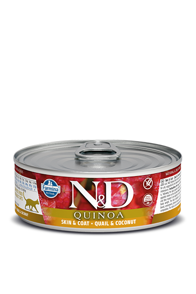 N&D CAT QUINOA Adult Quail & Coconut 80g