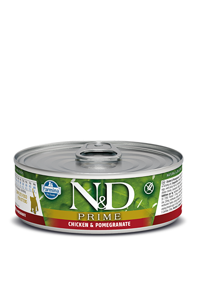 N&D CAT PRIME Kitten Chicken & Pomegranate 80g