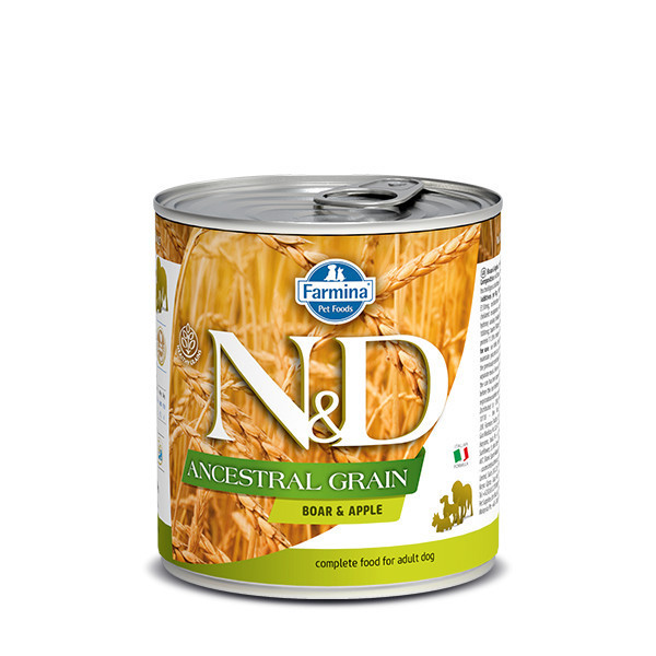 N&D DOG LOW GRAIN Adult Boar & Apple 285g