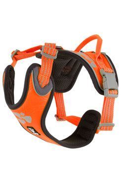 Postroj Hurtta Weekend Warrior neon orange 40-45cm