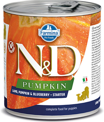 N&D DOG PUMPKIN Starter Lamb & Blueberry 285g