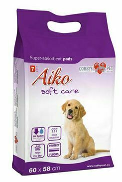 Absorpčná podložka pre psov Aiko Soft Care 60x58cm 7ks