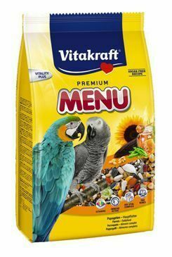 Vitakraft Krmivo pre vtáky. Menu Vital Parrots ASB 1kg