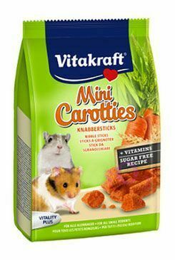 Vitakraft all Rodent poch. Carotties mini škrečok 50g