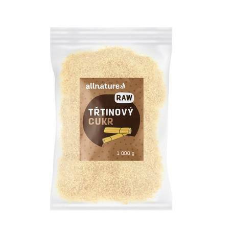 Allnature Trstinový cukor nerafinovaný RAW 1000g