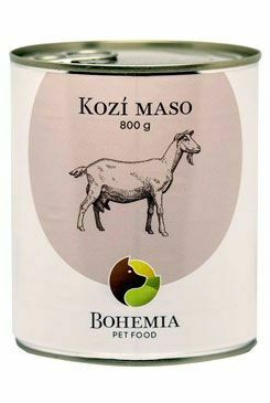 BOHEMIA Kozie mäso vo vlastnej šťave 800g