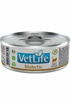 Vet Life Natural Cat Cons. Diabetický 85g