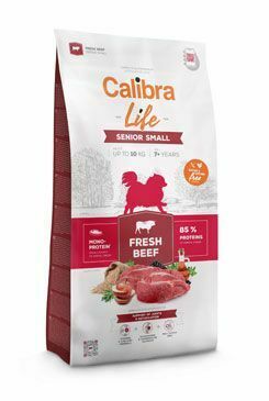 Calibra Dog Life Senior Small Fresh Beef 1,5kg