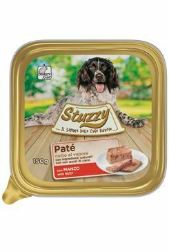 Stuzzy Dog Zápory. Adult Paté Beef 150g