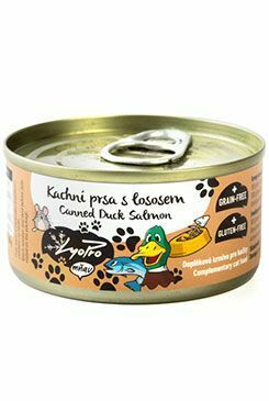 Lyopro meow nevýhody. Kačacie prsia s lososom 85g